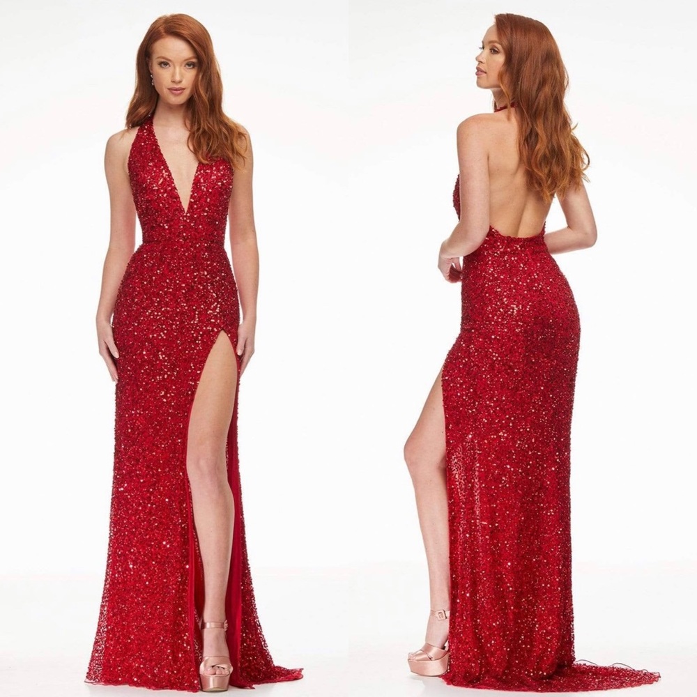 SOLD❤️ Ashley Lauren 11068 red size 12